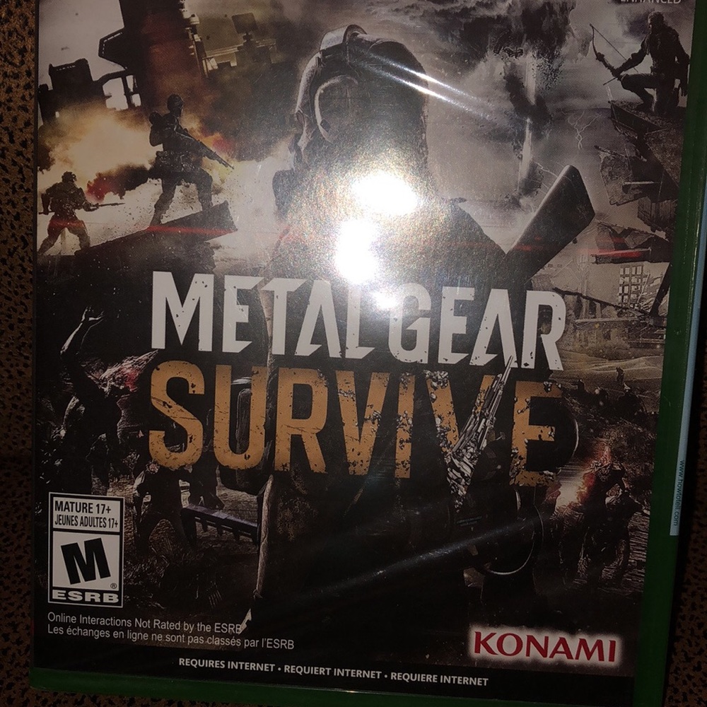 Brand new XBOX ONE Metal Gear Survive game